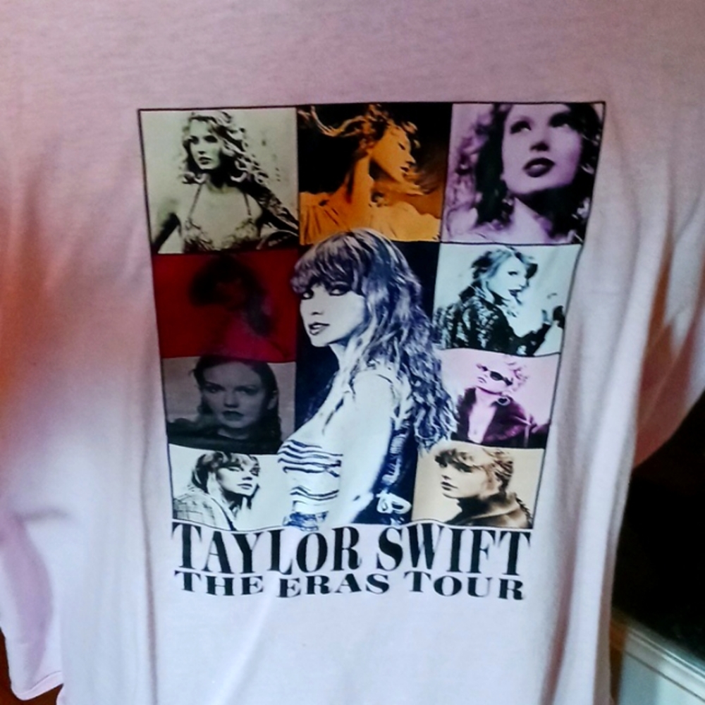 Pink Taylor Swift Eras Tour Shirt women's 2x